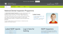Desktop Screenshot of ndip.scottishdental.org